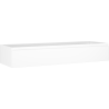 Mexen Orio bathroom cabinet for washbasin 140 cm, 1 drawer, white matte - 91A10-14023-1-BF01