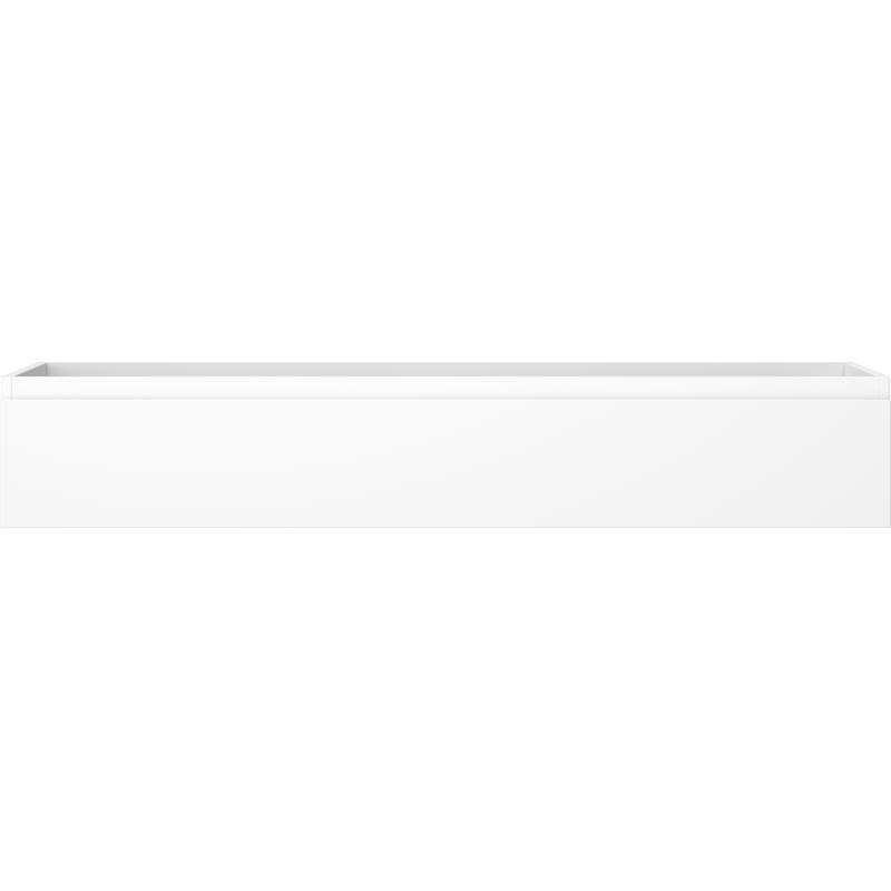 Mexen Orio bathroom cabinet for washbasin 140 cm, 1 drawer, white matte - 91A10-14023-1-BF01