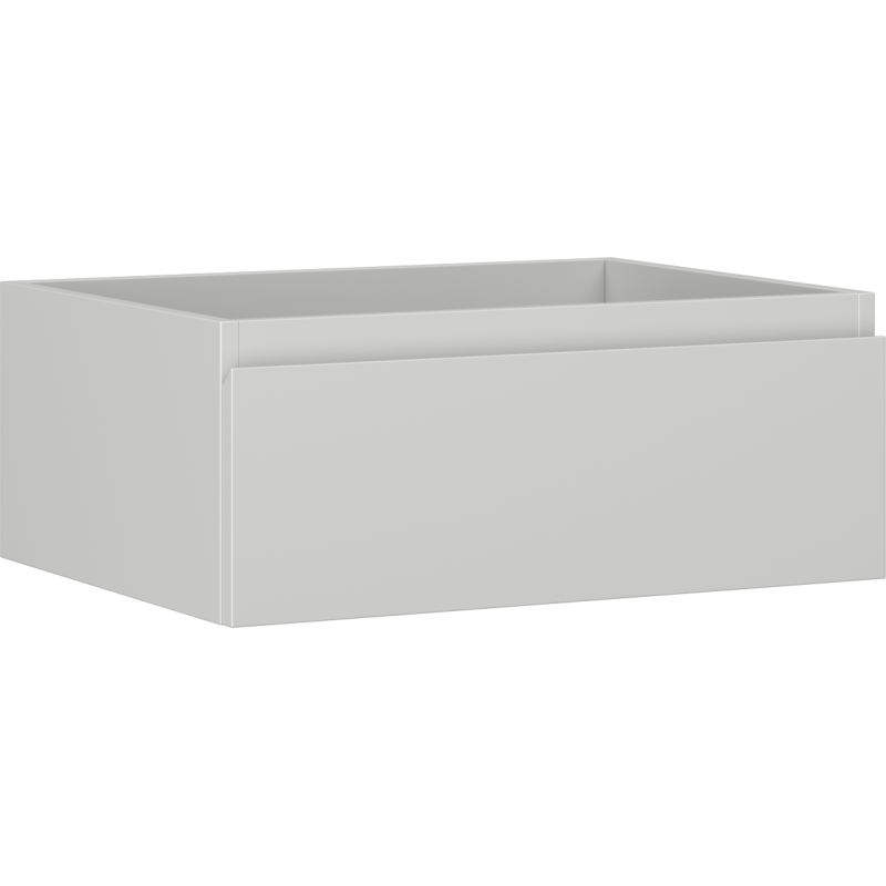Mexen Orio bathroom cabinet for washbasin 60 cm, 1 drawer, grey matte - 91A10-06023-1-BF62