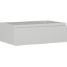 Mexen Orio bathroom vanity cabinet 70 cm, 1 drawer, gray matte - 91A10-07023-1-BF62