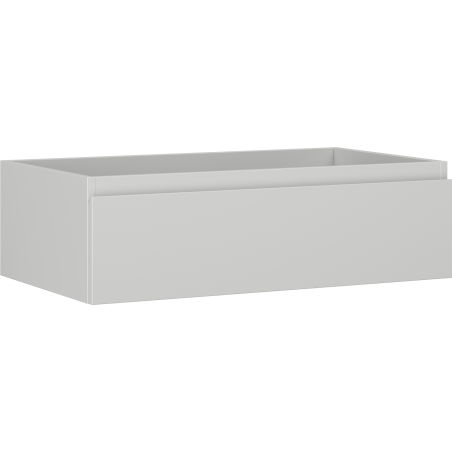 Mexen Orio bathroom vanity cabinet 80 cm, 1 drawer, gray matte - 91A10-08023-1-BF62