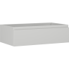 Mexen Orio bathroom vanity cabinet 80 cm, 1 drawer, gray matte - 91A10-08023-1-BF62