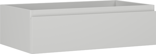 Mexen Orio bathroom vanity cabinet 80 cm, 1 drawer, gray matte - 91A10-08023-1-BF62