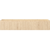 Mexen Rivel bathroom cabinet 120 cm, 1 drawer, fluted, oak - 91A20-12023-1-BF81