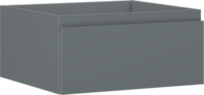 Mexen Orio vanity cabinet 50 cm, 1 drawer, matte graphite - 91A10-05023-1-BF66
