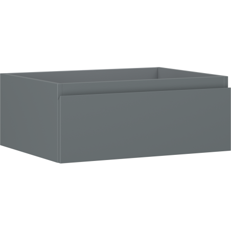 Mexen Orio bathroom cabinet under-sink 60 cm, 1 drawer, matte graphite - 91A10-06023-1-BF66