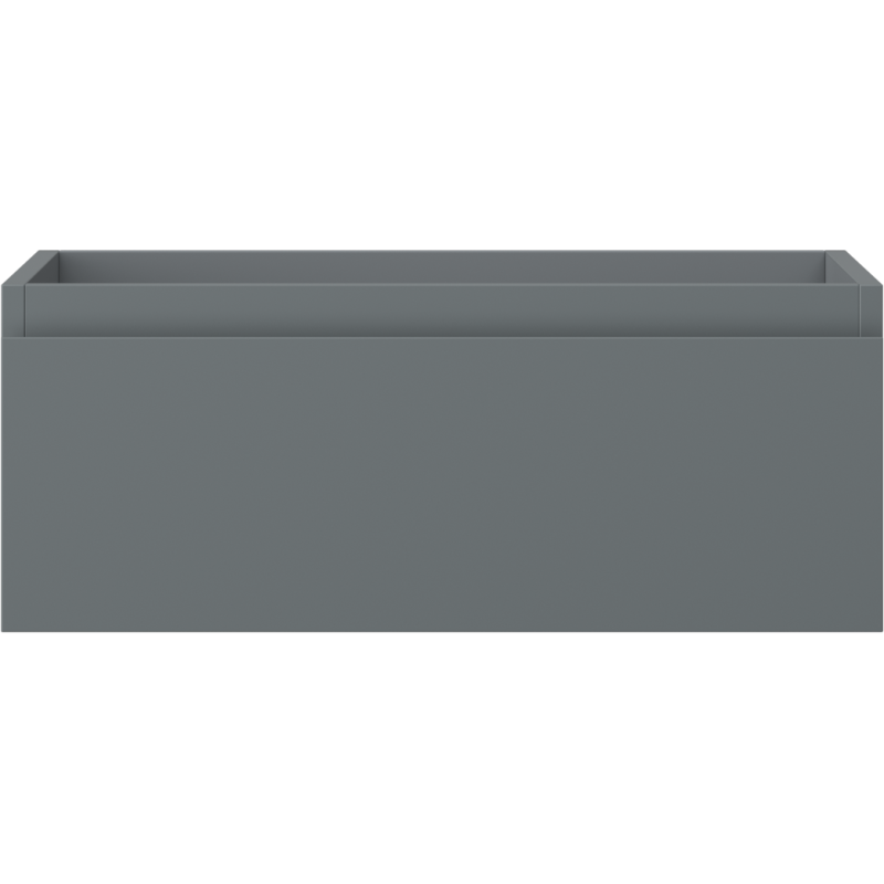 Mexen Orio bathroom cabinet for washbasin 60 cm, 1 drawer, matt graphite - 91A10-06023-1-BF66