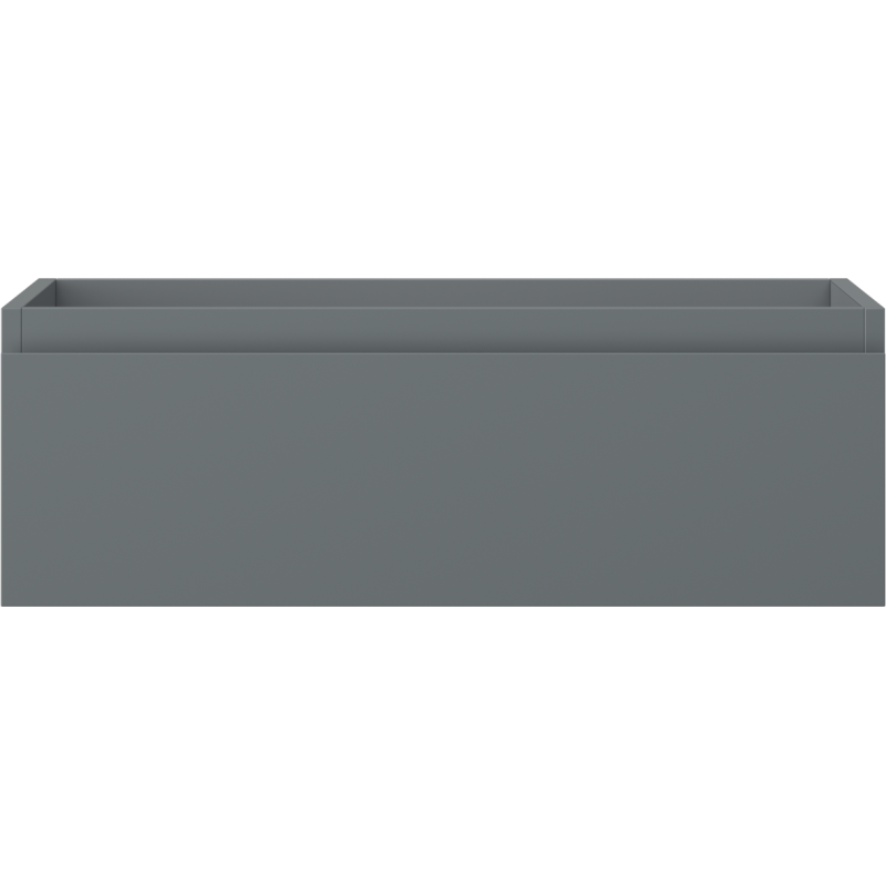 Mexen Orio 70 cm Under-Sink Bathroom Cabinet, 1 Drawer, Matte Graphite - 91A10-07023-1-BF66