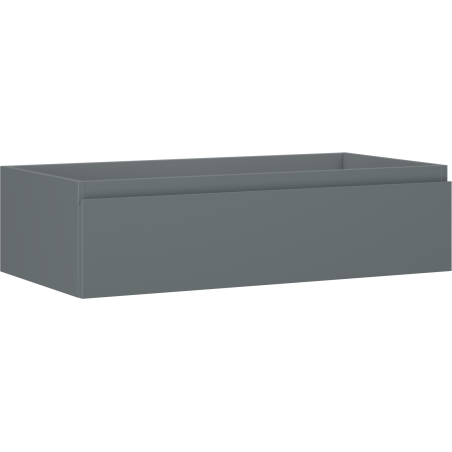 Mexen Orio bathroom cabinet under-sink 90 cm, 1 drawer, matt graphite - 91A10-09023-1-BF66