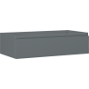 Mexen Orio bathroom cabinet under-sink 90 cm, 1 drawer, matt graphite - 91A10-09023-1-BF66