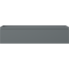 Mexen Orio bathroom cabinet for washbasin 100 cm, 1 drawer, matte graphite - 91A10-10023-1-BF66
