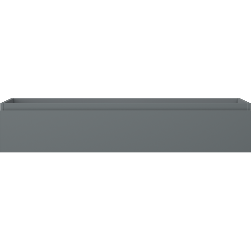 Mexen Orio bathroom cabinet for washbasin 120 cm, 1 drawer, matte graphite - 91A10-12023-1-BF66