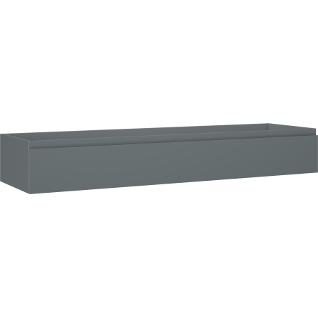 Mexen Orio bathroom cabinet under-sink 160 cm, 1 drawer, matte graphite - 91A10-16023-1-BF66