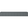 Mexen Rivel bathroom cabinet for sink 160 cm, 1 drawer, fluted, matte graphite - 91A20-16023-1-BF66
