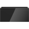 Mexen Orio 50 cm washbasin cabinet, 1 drawer, black gloss - 91A10-05023-1-BF70