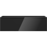 Mexen Orio bathroom cabinet for sink, 80 cm, 1 drawer, black gloss - 91A10-08023-1-BF70