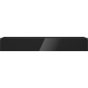 Mexen Orio bathroom cabinet for sink 160 cm, 1 drawer, black gloss - 91A10-16023-1-BF70