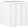 Mexen Rivel bathroom cabinet under sink 40 cm, 1 drawer, grooved, white matte - 91A20-04047-1-BF01