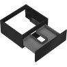 Mexen Orio cabinet under sink 50 cm, 1 drawer, black matte - 91A10-05023-1-BF71