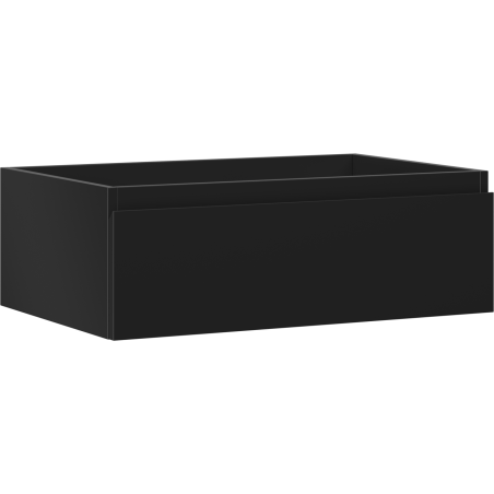 Mexen Orio bathroom cabinet under sink 70 cm, 1 drawer, black matte - 91A10-07023-1-BF71