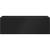 Mexen Orio 70 cm Bathroom Cabinet with Washbasin, 1 Drawer, Black Matte - 91A10-07023-1-BF71