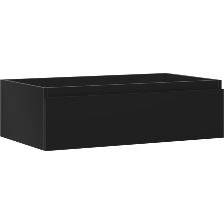 Mexen Orio bathroom cabinet under the sink 80 cm, 1 drawer, matte black - 91A10-08023-1-BF71