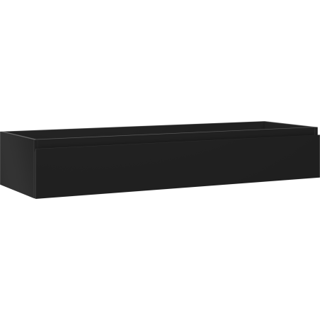 Mexen Orio bathroom cabinet under sink 140 cm, 1 drawer, black matte - 91A10-14023-1-BF71