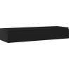 Mexen Orio bathroom cabinet under sink 140 cm, 1 drawer, black matte - 91A10-14023-1-BF71