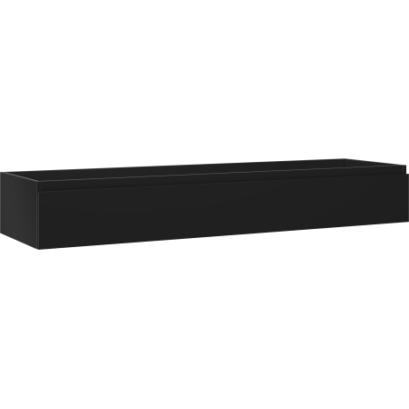 Mexen Orio bathroom cabinet under sink 160 cm, 1 drawer, black matte - 91A10-16023-1-BF71