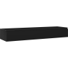 Mexen Orio bathroom cabinet under sink 160 cm, 1 drawer, black matte - 91A10-16023-1-BF71