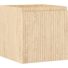 Mexen Rivel bathroom cabinet under-sink 45 cm, 1 drawer, grooved, oak - 91A20-04547-1-BF81