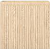 Mexen Rivel bathroom cabinet under-sink 50 cm, 1 drawer, grooved, oak - 91A20-05047-1-BF81