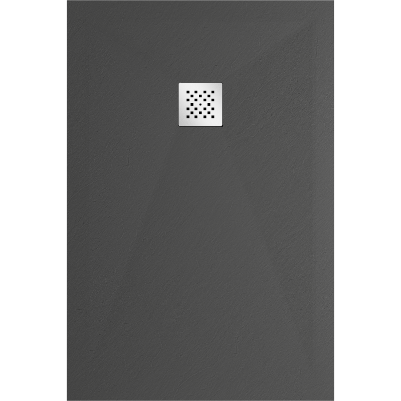 Mexen Stone+ Rectangular Composite Shower Tray 120 x 90 cm, Anthracite - 44719012