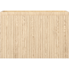 Mexen Rivel bathroom cabinet under the sink 70 cm, 1 drawer, grooved, oak - 91A20-07047-1-BF81