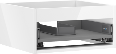 Mexen Box-A cabinet corpus for washbasin 50 cm, 1 drawer, white gloss - 91AX0-0500-235-1-00