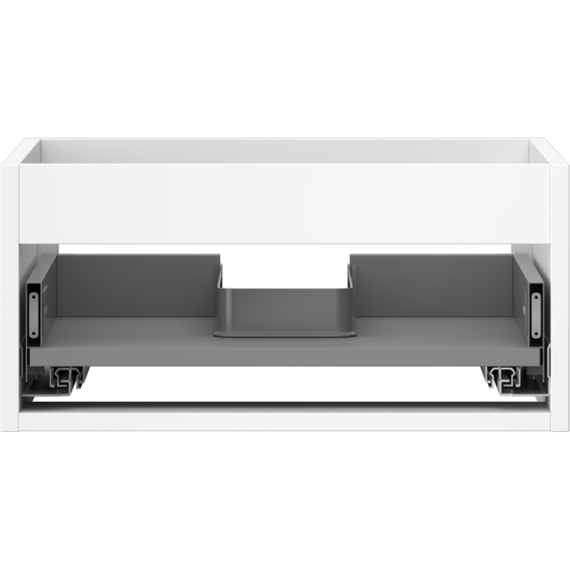 Mexen Box-A cabinet body for washbasin 50 cm, 1 drawer, white matt - 91AX0-0500-235-1-01