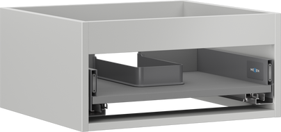Mexen Box-A Cabinet Under-Sink 50 cm, 1 Drawer, Grey Matte - 91AX0-0500-235-1-62