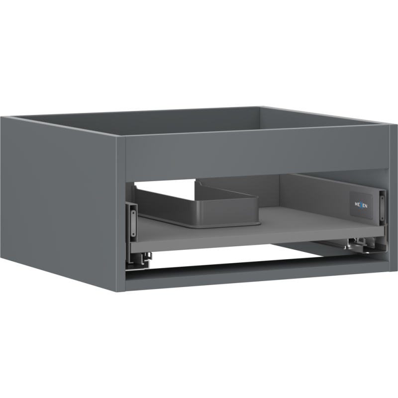 Mexen Box-A sink cabinet body 50 cm, 1 drawer, matte graphite - 91AX0-0500-235-1-66