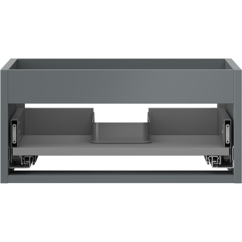 Mexen Box-A under-sink cabinet body 50 cm, 1 drawer, matte graphite - 91AX0-0500-235-1-66