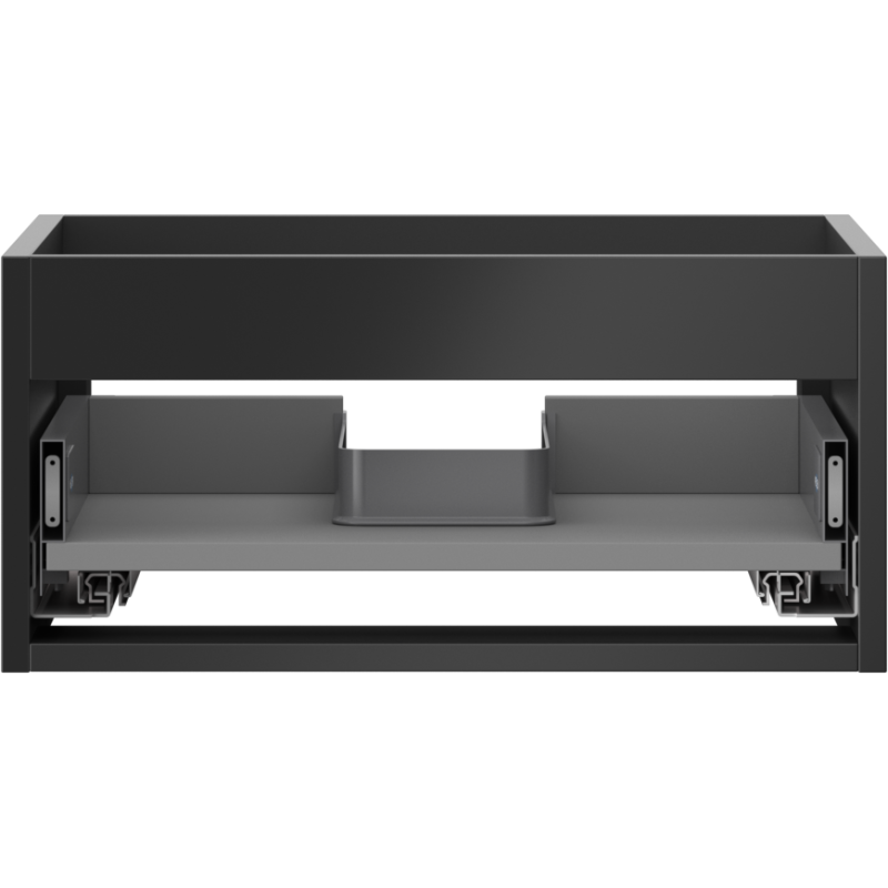 Mexen Box-A cabinet corpus 50 cm, 1 drawer, black matt - 91AX0-0500-235-1-71