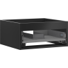 Mexen Box-A sink cabinet body 50 cm, 1 drawer, black matte - 91AX0-0500-235-1-71