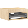 Mexen Box-A Cabinet Body 50 cm, 1 Drawer, Oak - 91AX0-0500-235-1-81