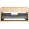 Mexen Box-A Cabinet Body 50 cm, 1 Drawer, Oak - 91AX0-0500-235-1-81
