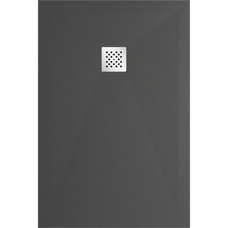 Mexen Stone+ rectangular composite shower tray 130 x 90 cm, anthracite - 44719013