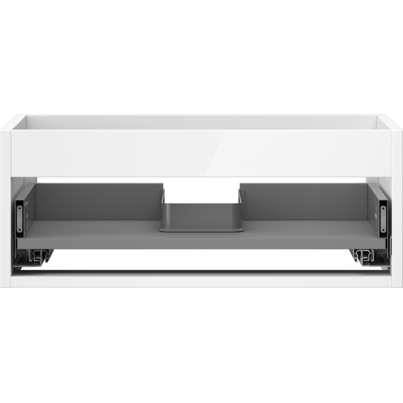 Mexen Box-A cabinet body for washbasin 60 cm, 1 drawer, white gloss - 91AX0-0600-235-1-00