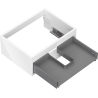 Mexen Box-A cabinet body for washbasin 60 cm, 1 drawer, white gloss - 91AX0-0600-235-1-00