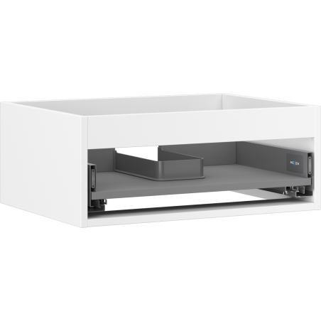 Mexen Box-A cabinet carcass 60 cm, 1 drawer, white matte - 91AX0-0600-235-1-01