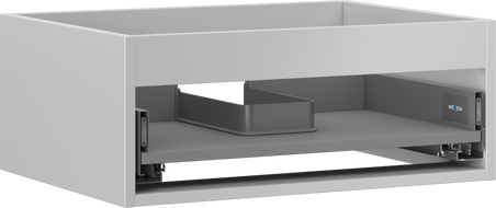 Mexen Box-A 60 cm Cabinet Body, 1 Drawer, Matte Grey - 91AX0-0600-235-1-62