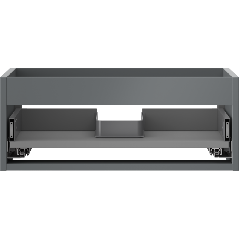 Mexen Box-A cabinet frame for washbasin 60 cm, 1 drawer, matte graphite - 91AX0-0600-235-1-66