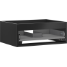 Mexen Box-A cabinet body 60 cm, 1 drawer, black matte - 91AX0-0600-235-1-71
